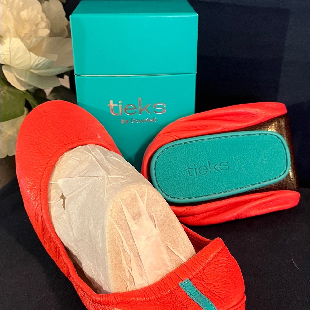Tieks Coral Ballet Flats